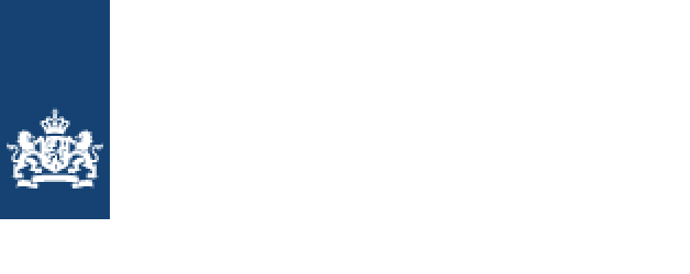 Logo van de Douane in het wit